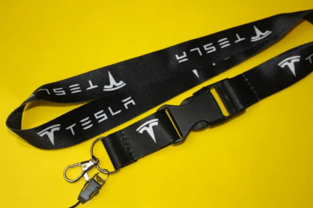 Tesla Schlüsselband 2024 Neu Lanyard Neck Strap passend für Model 3 / S / X / Y