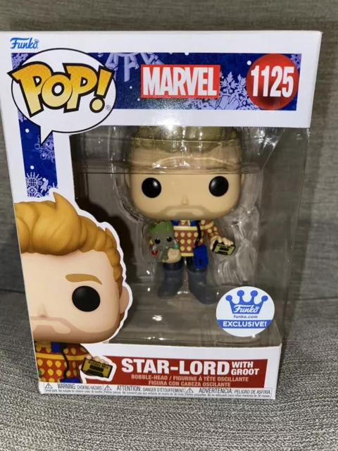 Funko POP! Marvel: Star-Lord w/ Groot (Funko) #1125