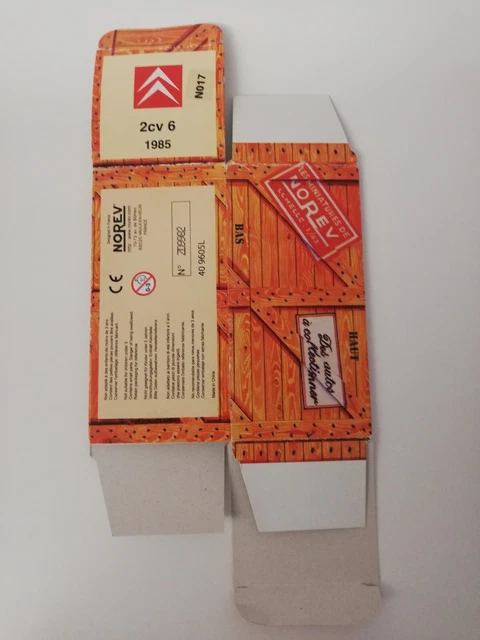 NOREV MODELE ANCIEN Boite Vide Minijet Pour Coffret 5 Voitures EUR 30
