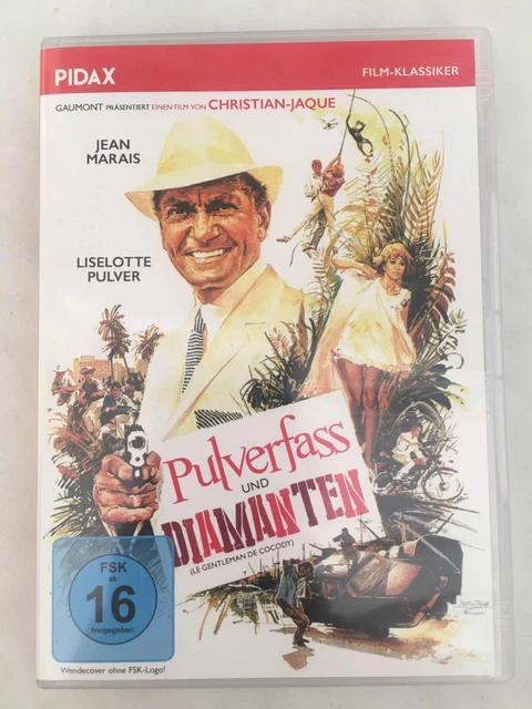 DVD - Pulverfass und Diamanten - Liselotte Pulver + Jean Marais - Pidax Film
