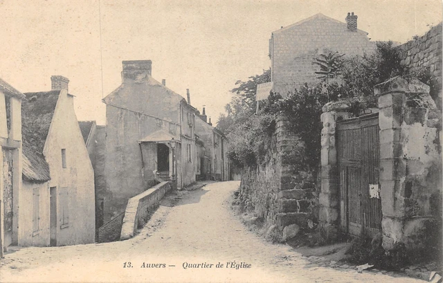 60-Auvers Sur Oise-Quartier De L Eglise-N 6009-D/0017