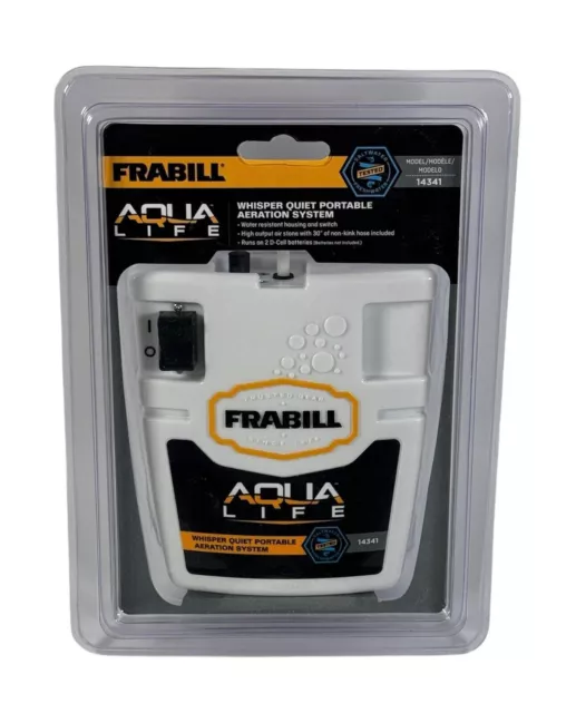 Frabill Aqua Life Whisper Quiet Portable Areator 14341