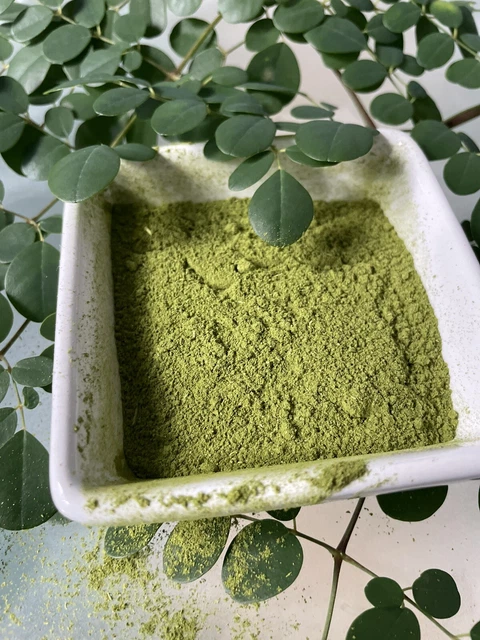 ORGANIC MORINGA LEAF Powder (Moringa oleifera) 100% Organic Dietary ...
