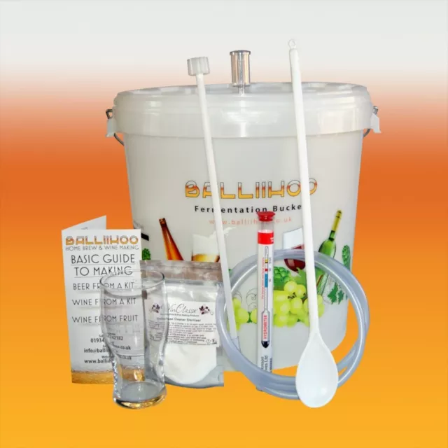 Balliihoo Homebrew Basic Starter Equipment Set For Brewing Beer Kits