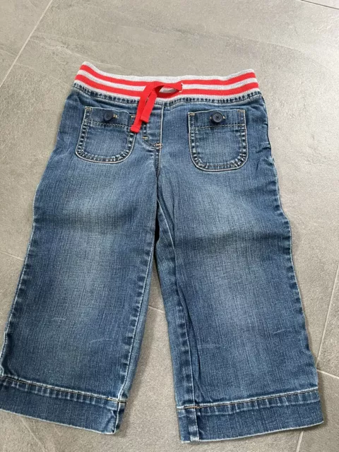 Mini Boden Girls Pocket Jeans - Age 8 Years.