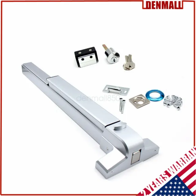 SAFETY DOOR PUSH BAR PANIC EXIT LOCK Device Hardware Latches COMMERCIAL US FAST
