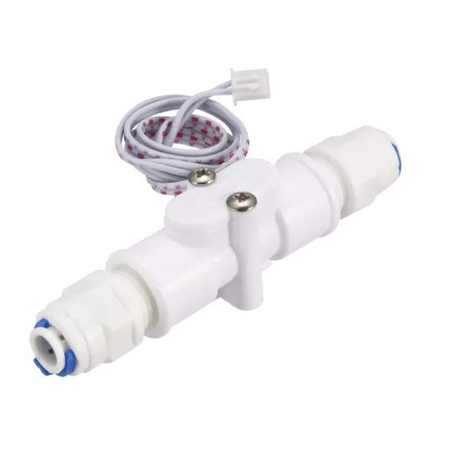 1/4in Rapide Connexion Effet Hall Liquide Eau Interrupteur Compteur 1-25L/min