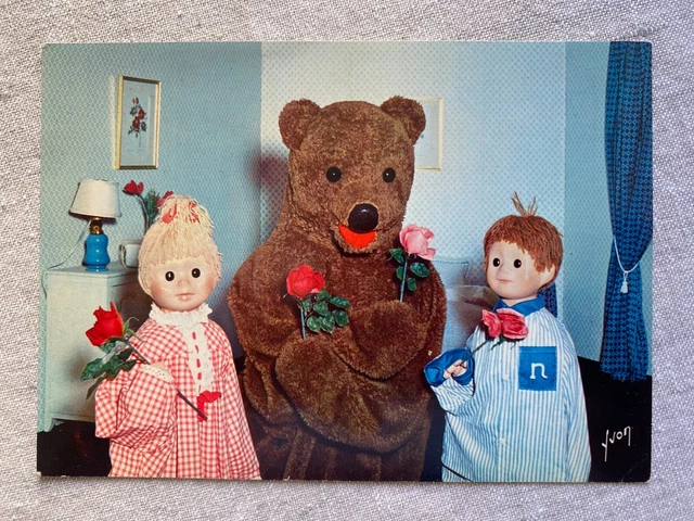 CARTE POSTALE BONNE Nuit Les Petits NOUNOURS NICOLAS ET