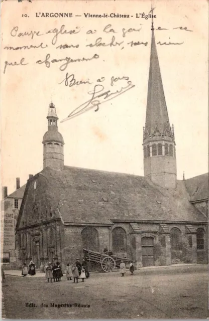 *44264 cpa 51 Vienne le Château - L'Eglise