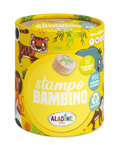 Aladine Stampo Stempel Bambino Stempelsets für Kinder ab 3 Jahren