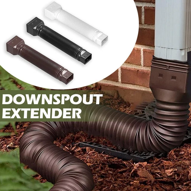 DOWNSPOUT EXTENDER RETRACTABLE Rain Gutter Drainage Pipe Drain , Spout
