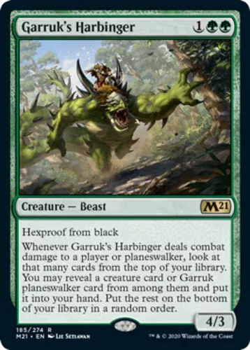 Garruk's Harbinger - Foil x1 - Magic Core Set 2021 - NM-Mint, English - Magic Co