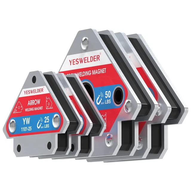 25 LB & 50LB Welding Magnet-4 Pieces of Magnetic Welding Holder 25