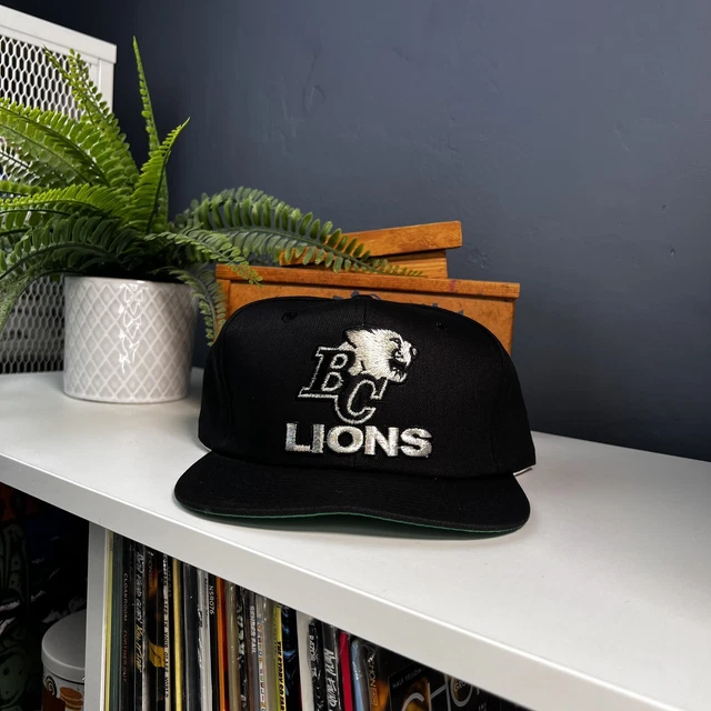 Vintage Wlaf Bc Lions Nfl Snapback Hat Cap Starter Nwot Script Rare Sample