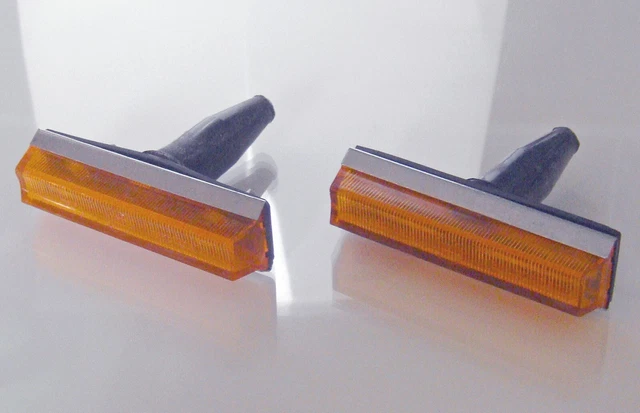 2 Clignotants Latéraux LED Ambre Pour Porsche 911 944 Etc. & Audi 80 90 100 - Autolight