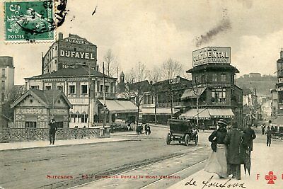 Entry card suresnes bridge and mont valérien beautiful signs tacot