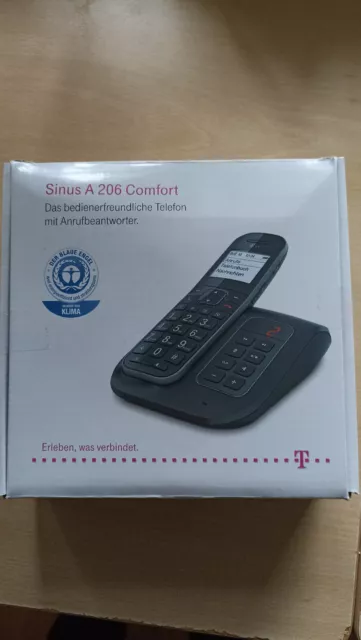 Telekom Sinus A 206 Telefon mit Karton