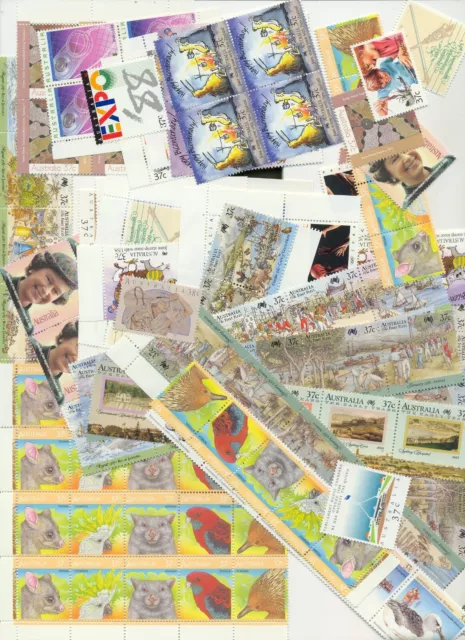 Postage stamps Australia 37c x 500 full gum free registered post, SAVE costs