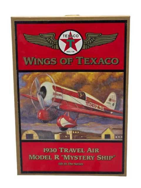 Wings of Texaco 1930 Travel Air Model R "Mystery Ship" Plane 1997 ERTL #5 Series