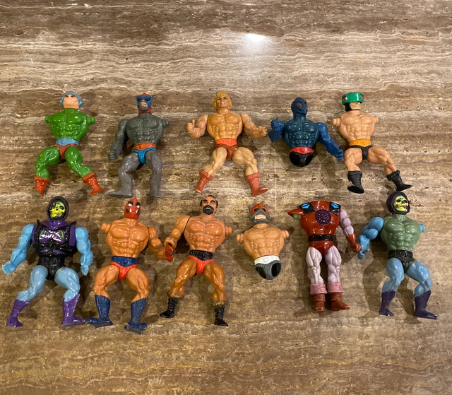 VINTAGE HEMAN ACTION Figure **PARTS ONLY** LOT MotU Masters of the