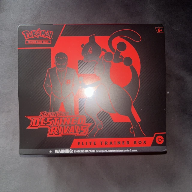 Destin Rivals Lettering POKÉMON TCG DESTINED Rivals Elite Trainer Box ETB New & Sealed $129.17 ...