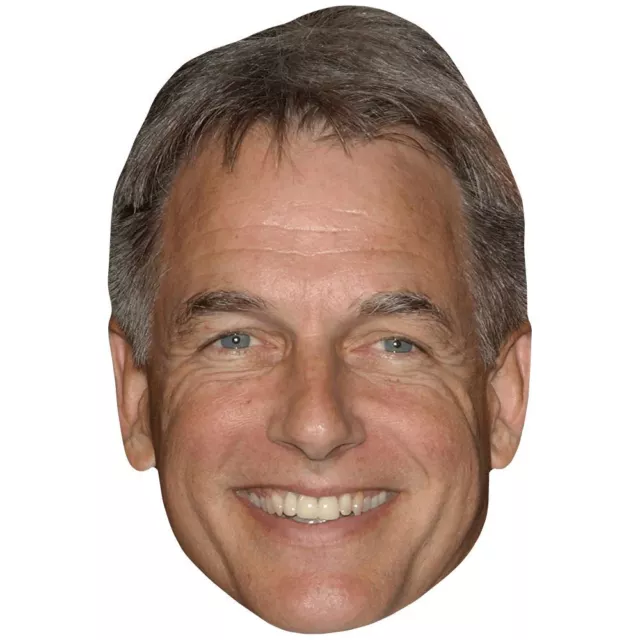 Mark Harmon (Smile) Maske aus Karton