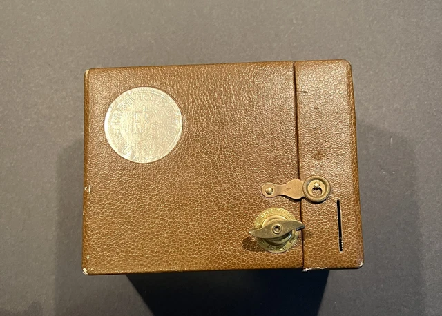 Kodak 50th Anniversary Camera No. 2 Hawkeye Model C 1930 Brown Box Camera