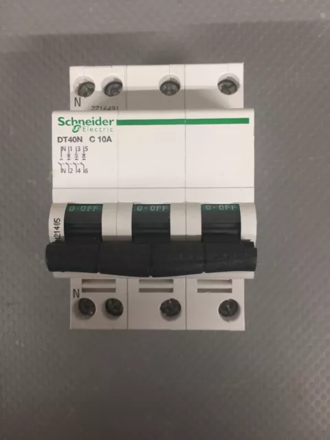 SCHNEIDER Disjoncteur miniature, Acti9 iK60N, 1P, 32 A, courbe C