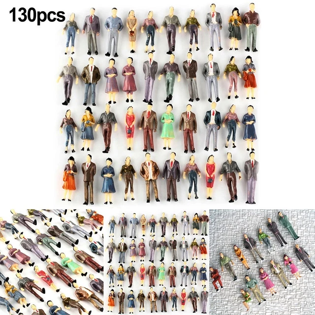 DÉCOR GARE FIGURINE ÉCHELLE O MÉTAL CBG ANNÉES 30/50 Ht