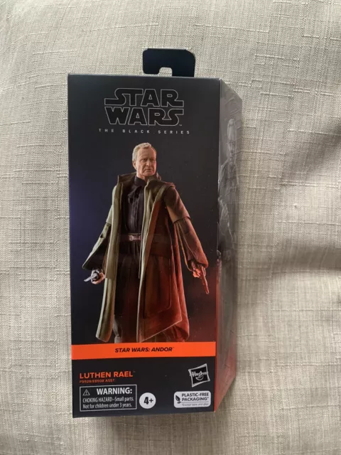 Disney Star Wars The Black Series Andor Luthen Rael Action Figure 6 Inch Toy NEW