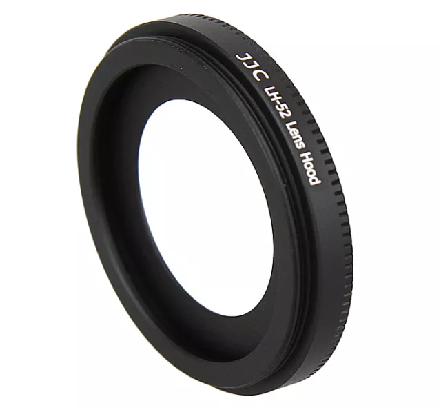 JJC ES-52 Metal Lens Hood for Canon EF-S 24mm f/2.8 / EF-M 18-55mm f/3.5-5.6 IS 2