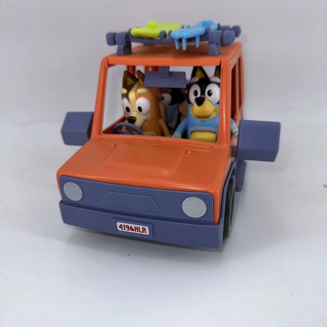 BLUEY HEELER 4WD Family Vehicle + Characters Figure Toys EUR 16,46 ...