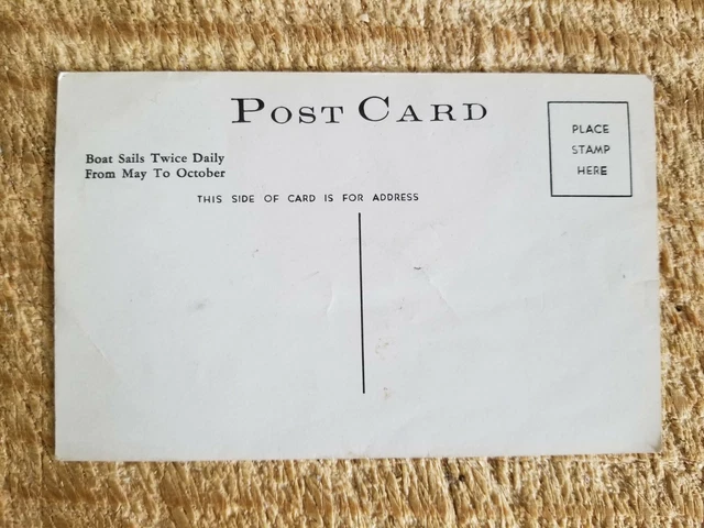 4 Hrs Fishing Trips Fiesta Capt Frank Speigel,Cape May,Nj.vtg Postcard*P60 2