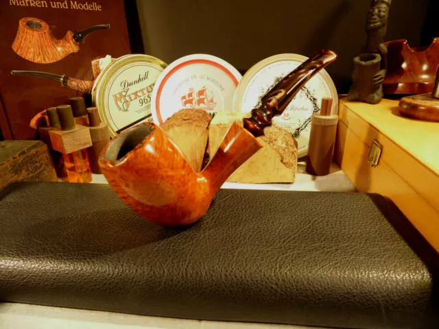 Ehrlich pipes fatta a mano estate pipa da fumo pipa pronta da fumare!