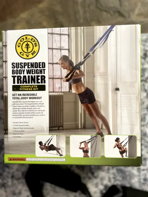 golds gym suspended bodyweight trainer