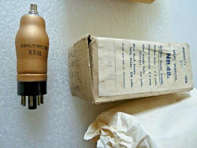 EBC33 CV1055 Mullard NOS in scatola valvola/tube 