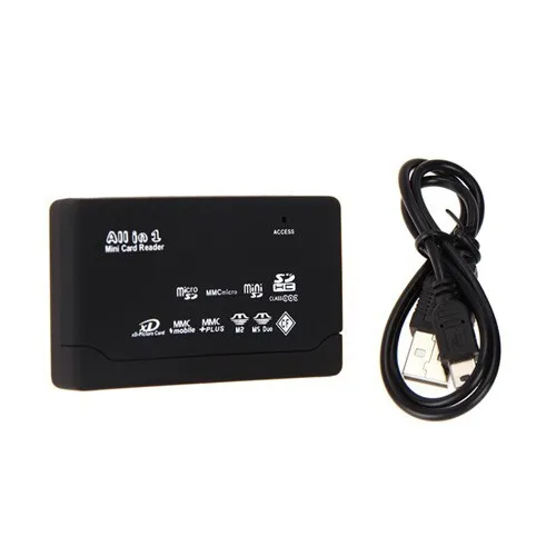 Memory Card Reader Part Accessory Tool Up to 480 Mb Card Adapter XD MS USB 2.0