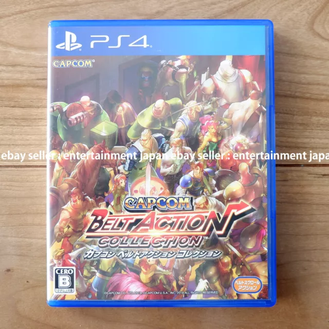 PS4 CAPCOM Belt Action Collection PlayStation 4 Import Game Japan 4976219099028