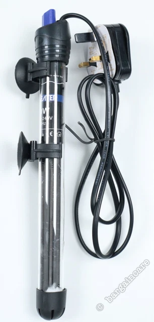 Eco Heater Aquarium Fish Tank Electric Water Heater 100W 200W Thermostatic IP68