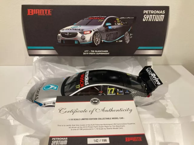 Tim Blanchard 2019 Perth Supernight BJR Holden ZB Commodore 1/18 model | BJR HRT