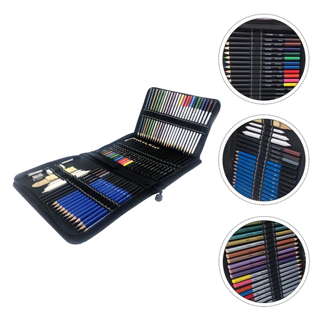 Trousse De Crayons À Dessin Jeu De Mines De Couleur Multicolore