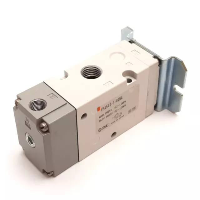 SMC VPA542-1-02NA Air Pilot Valve, 2-Position 3-Port, 0.2-1.0MPa, 1/8" 1/4" NPT
