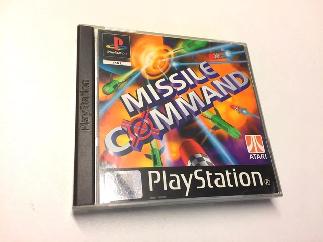 Jeu PlayStation 1 Missile Command - Bon état - Version PAL - Année 2000