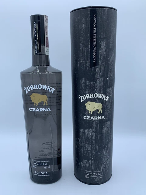 Wodka Zubrowka Czarna Polska con box ml 700 Vol.40%
