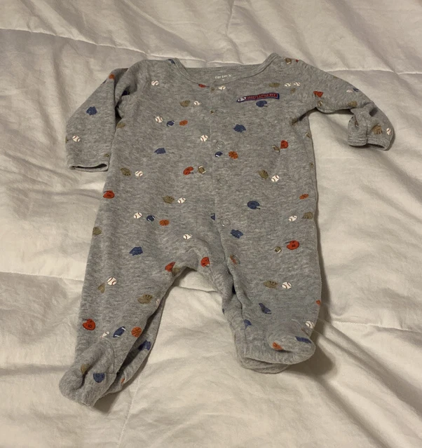 Carters 3 Month Daddys Little MVP Footed Sleeper