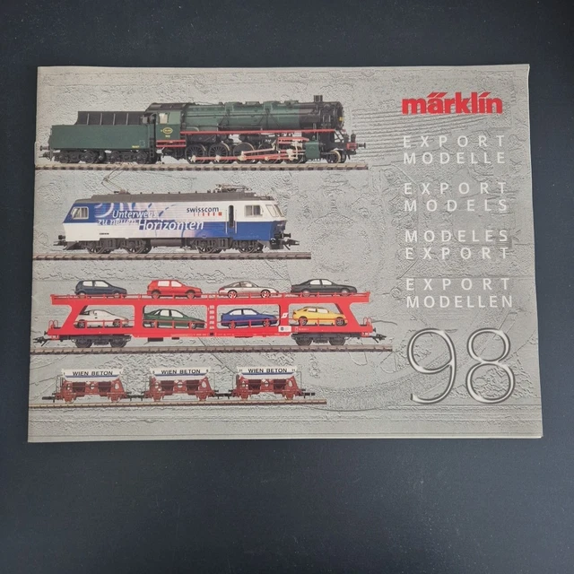 Catalogue modélisme ferroviaire HO MÄRKLIN 1965-1966