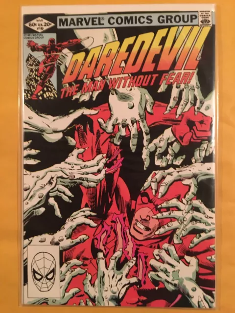 Daredevil 180, Kingpin and Elektra appearance Frank Miller. 1981 March