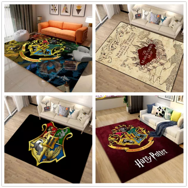 Kinder Schlafzimmer 3D Harry Potter Teppich Türmatte Wohnzimmer Fußmatten Matte