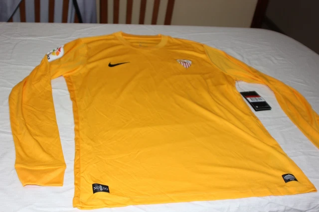 Maillot Vintage Sevilla FC Warrior Taille L Dorsal 7 Gameiro