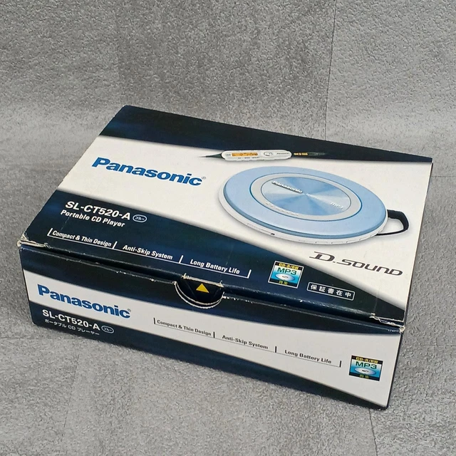 PANASONIC SL-CT520 REPRODUCTOR de CD Portátil Control Remoto